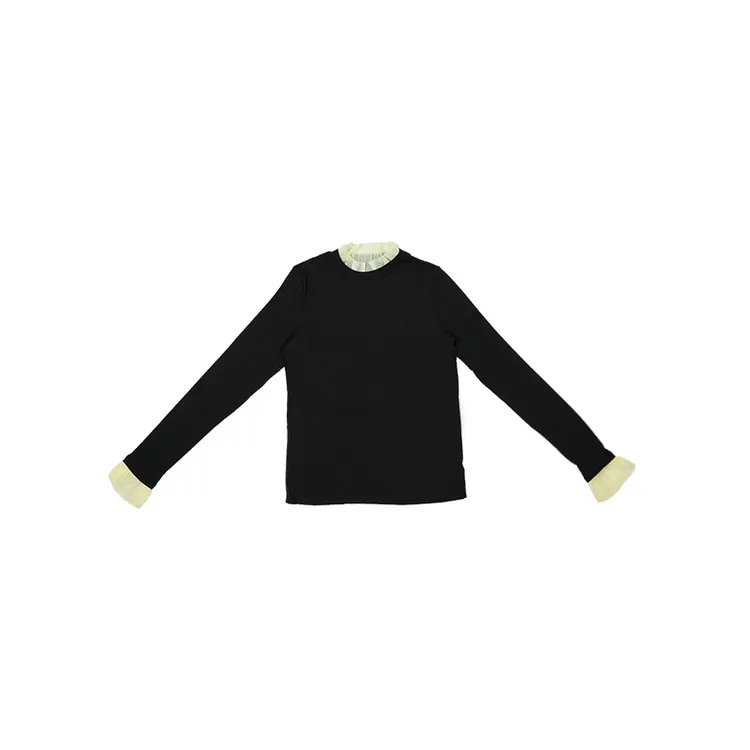 【U.M】向阳伊士曼醋酸羊毛软糯保暖打底T恤简约百搭