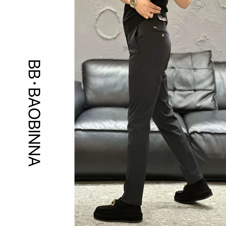 小野· 男装 | 男士高订轻奢男士休闲裤2255