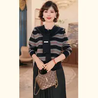 【秋】年轻妈妈秋时尚洋气套装2025新款洋气中老年上衣服两件套