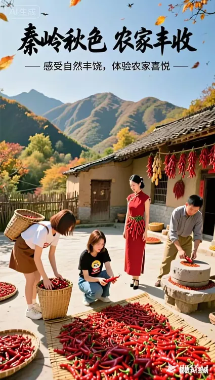 西安碑林老何家现碾辣椒粉面4