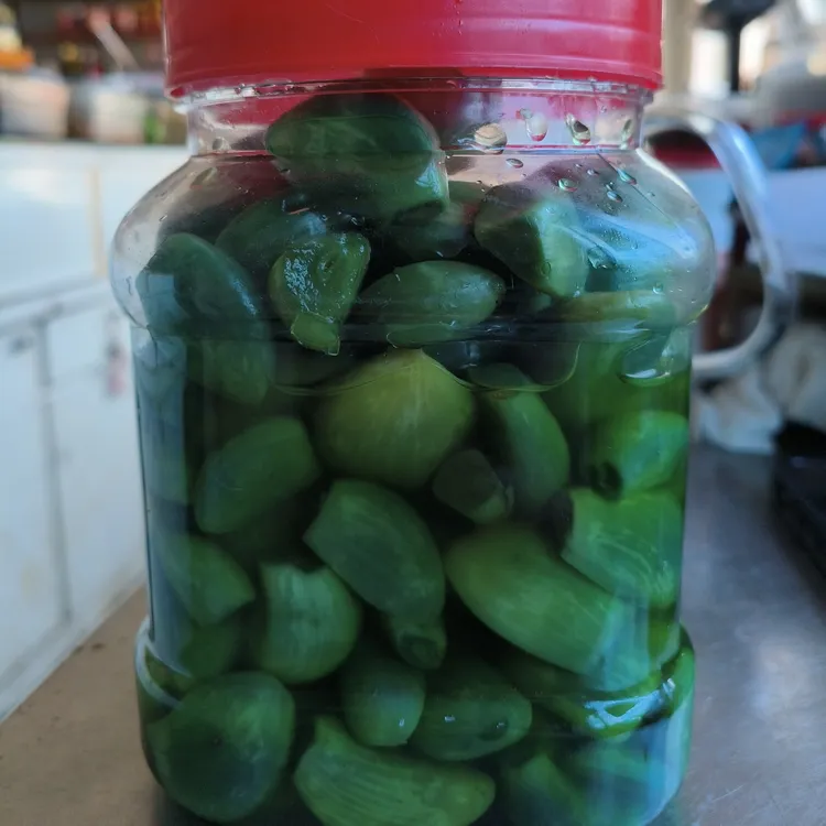 山东特产腊八蒜腌制大蒜绿蒜醋泡蒜头即食爽口下饭菜糖蒜