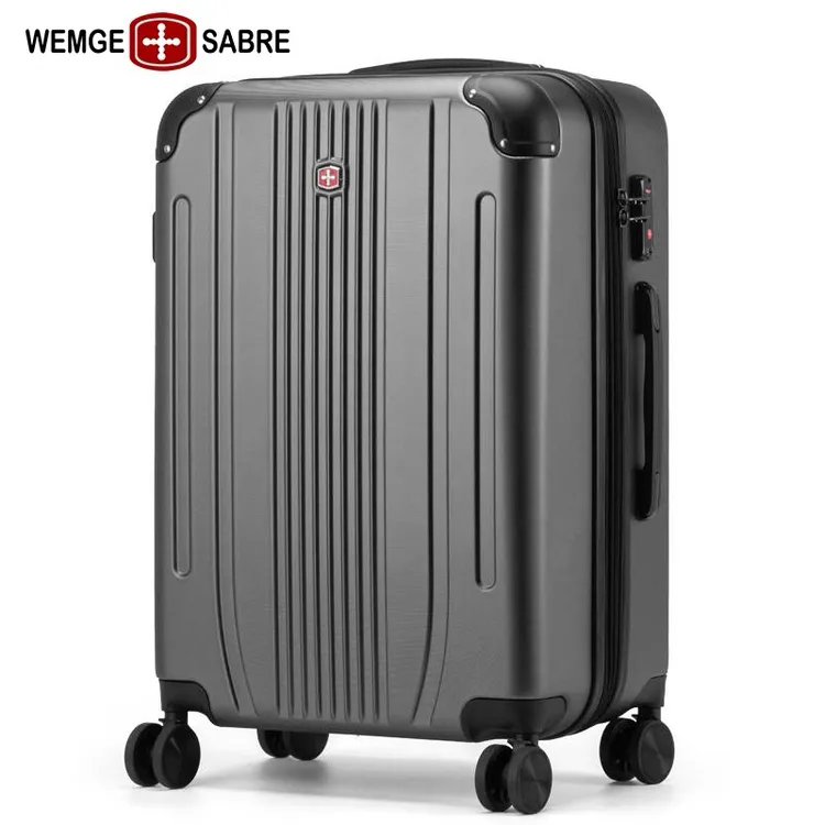 瑞士军刀旅行箱2025新款行李箱20寸女可扩容大容量拉杆箱子商务男