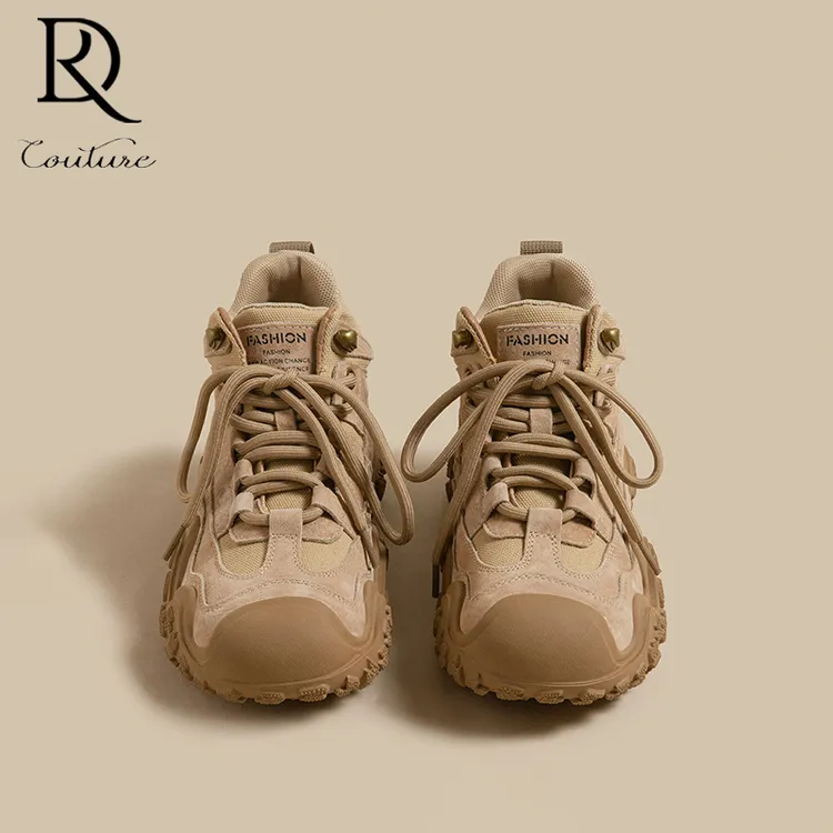 【DR官方正品】2026春季新款厚底轮胎机能风德训鞋女运动阿甘老爹鞋