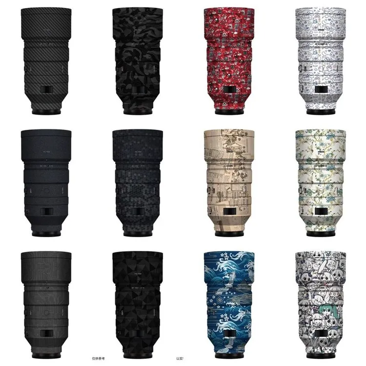 漫步驴适用唯卓仕AF135F1.8索尼口贴纸1351.8镜头贴膜彩色磨砂膜