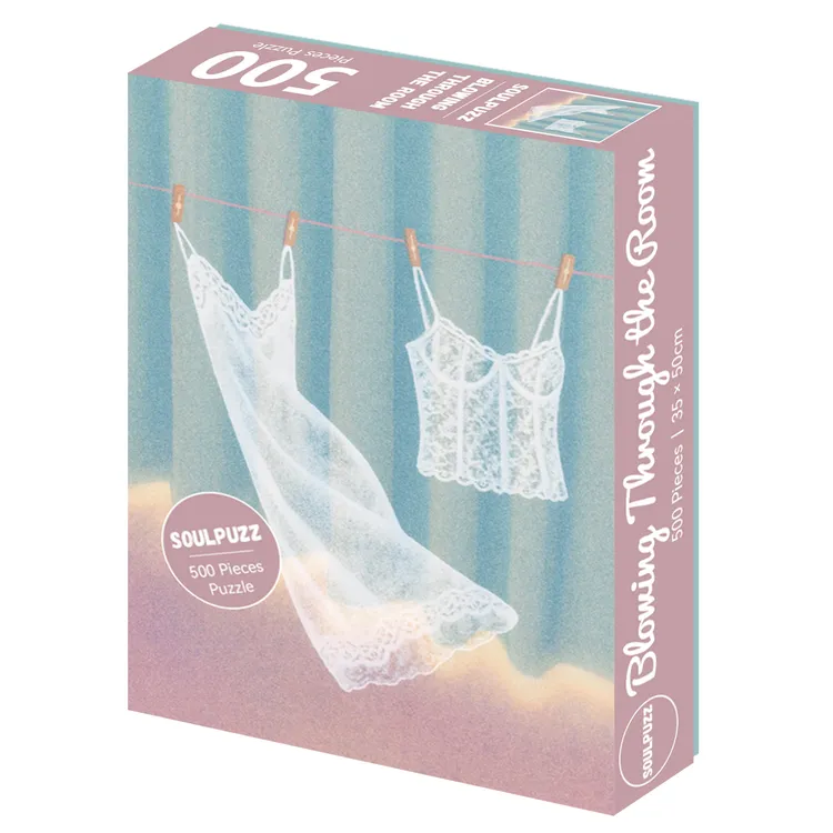 SOULPUZZ风穿过房间500片拼图成人高难度解压玩具情侣礼物装饰画