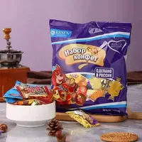 俄罗斯原装进口贵族牌混装巧克力威化糖果