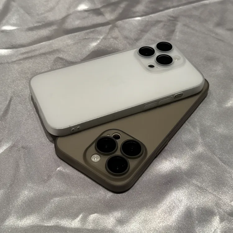超薄磨砂全包镜头膜适用苹果16promax手机壳iPhone15黑白14高级13