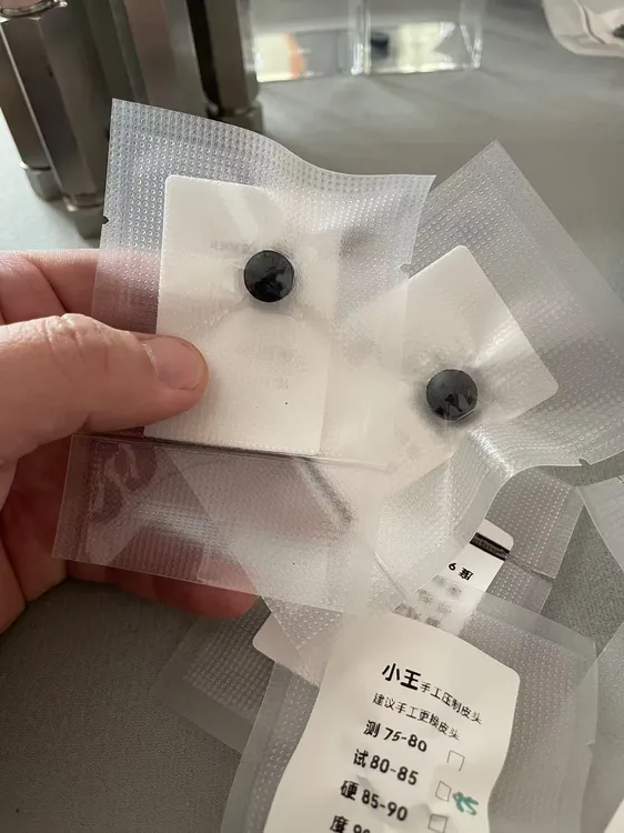 纯手工压制蓝钻皮头适用于小头杆斯诺克九球