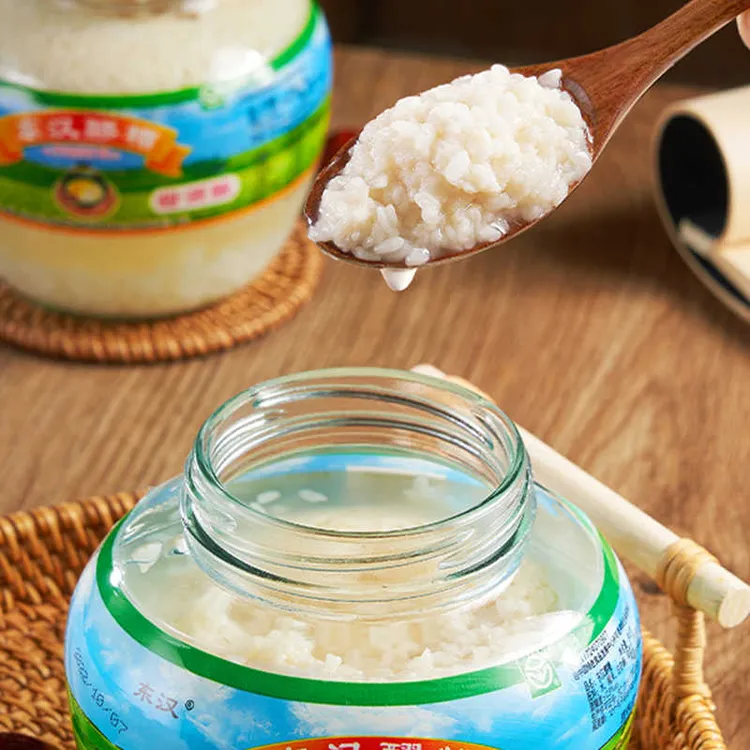 四川大竹东汉醪糟400g瓶装醪糟甜米酒酒酿低度酿造糯米酒家用商用