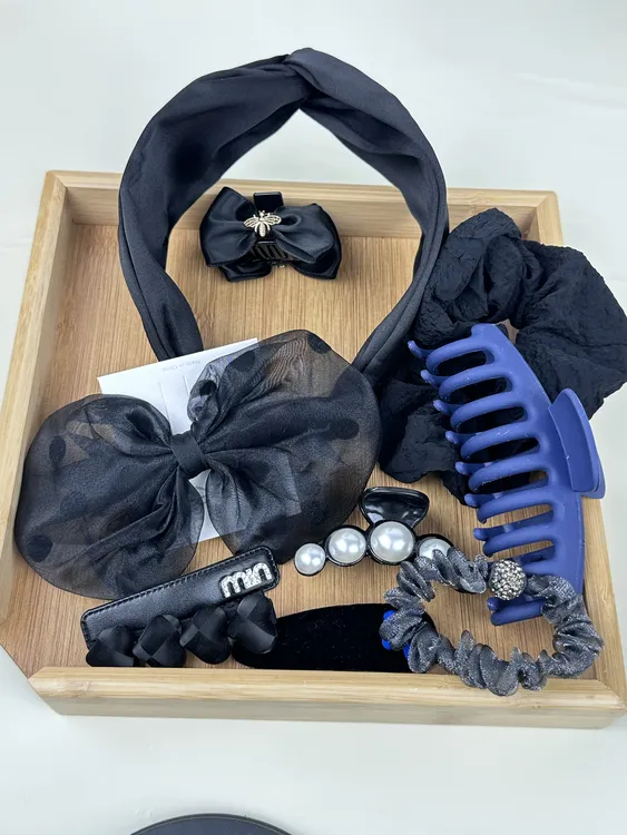 百搭发饰发箍发夹鲨鱼夹肥肠圈发圈精美发饰头饰简约韩版可爱网红