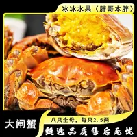 大闸蟹（份/8只/全母2.5两）仅太原晋中吕梁忻州可拍