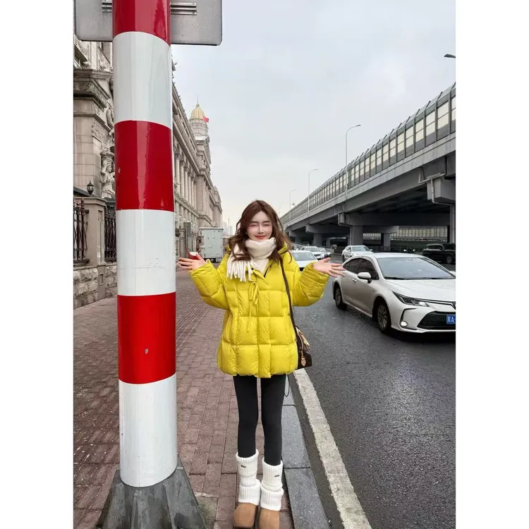 【菱格美学】小允姐姐2025新款时尚高级羽绒服