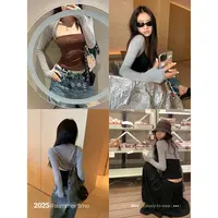 SUNONEONE 天丝修身防晒针织开衫女夏季长袖薄款上衣外套H1141W