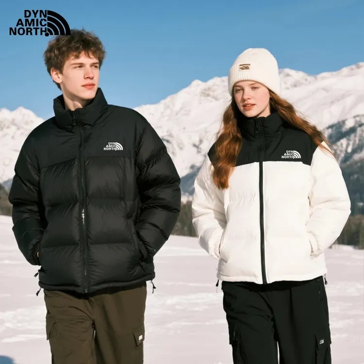 动感北面2025新款爆款正品情侣加厚冬季羽绒服男士女士外套TJH09