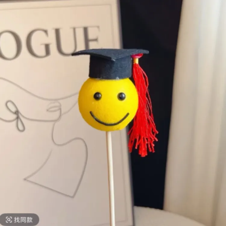 毕业季小博士鲜花毕业花艺配饰小博士花束助考花店包装资材