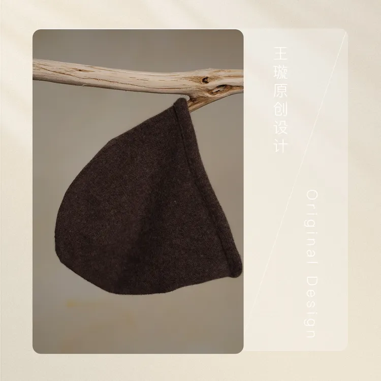 璇之恋·王璇【雪绒花】帽/针织复古