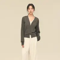 【秋季新款】黑标BAIZHUO气质简约宽松百搭针织套装AZ43TZ166