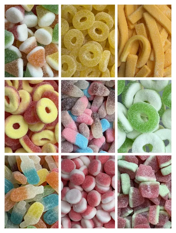 水果味流心剥皮爆浆夹心酸砂橡皮软糖QQ糖网红休闲零食糖果