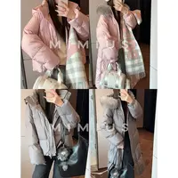 【mimius】喵喵 可溯源三星安心羽绒 大毛领连帽纯色羽绒服 G10304