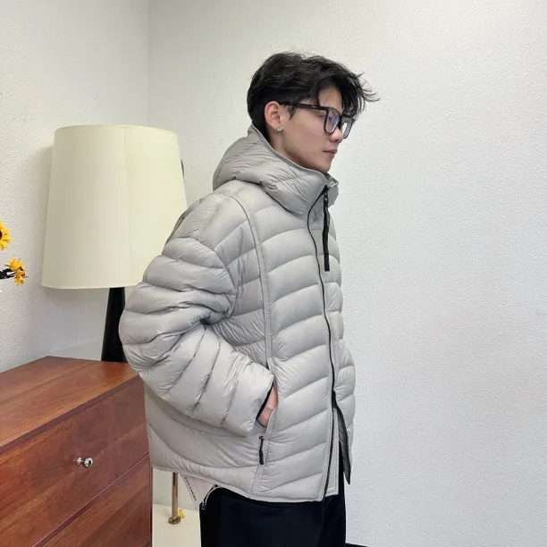 新国标90白鸭绒男女同款龟背设计显瘦保暖外套情侣