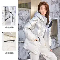 Chericom/千仞岗【官方】女款宽松加厚保暖渐变色Y279087Y