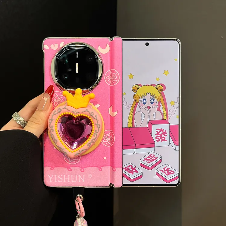 适用华为matex6折叠屏手机壳新款韩系少女心魔法阵matex5典藏版皮