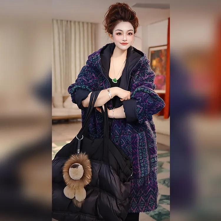 【Linda姐高端线】冬季时尚高档复古连帽女款棉服外套AF5WDW0507