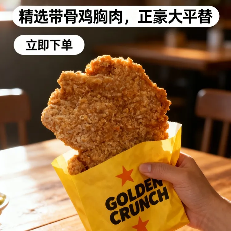 致敬正豪大大HotStar炸鸡排·台北士林夜市风味·带骨大鸡排