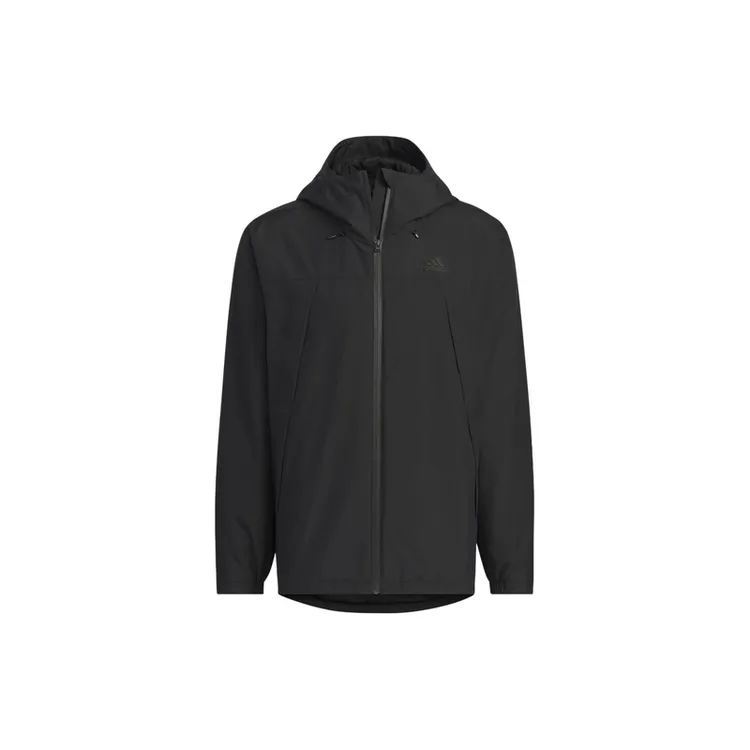 Adidas/阿迪达斯男子春新款户外运动休闲连帽夹克外套JF0962