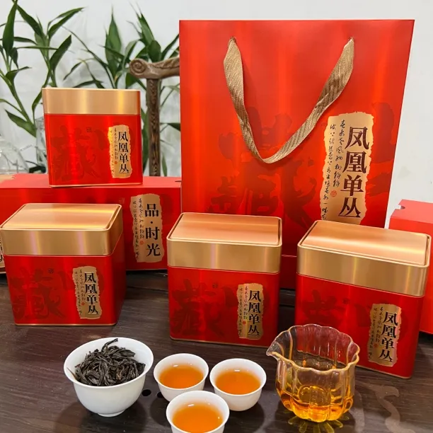 凤凰单丛茶炭焙鸭屎香高山乌龙茶传统工艺浓香型原产地发货
