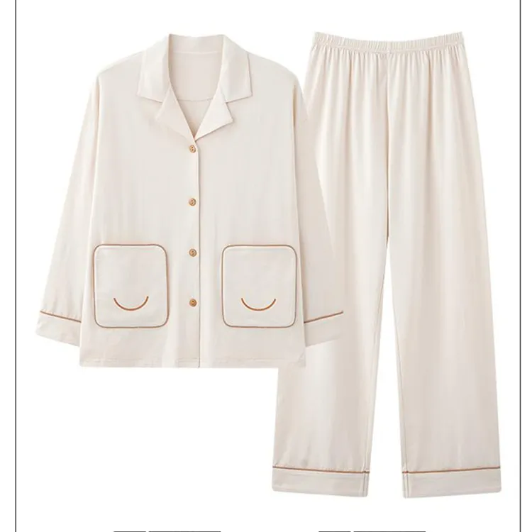睡衣女士秋季2024新款春秋款外穿居家套装MS001