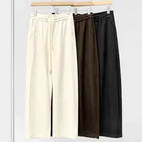 【醋酸羊毛镰刀裤】秋冬软糯简约百搭高腰显瘦垂感休闲裤