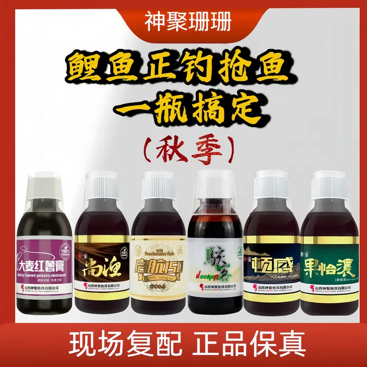 神聚鲤鱼正钓抢鱼秋季一瓶搞定