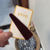 【美美专享】886621复古风秋季新款丝绒发夹女