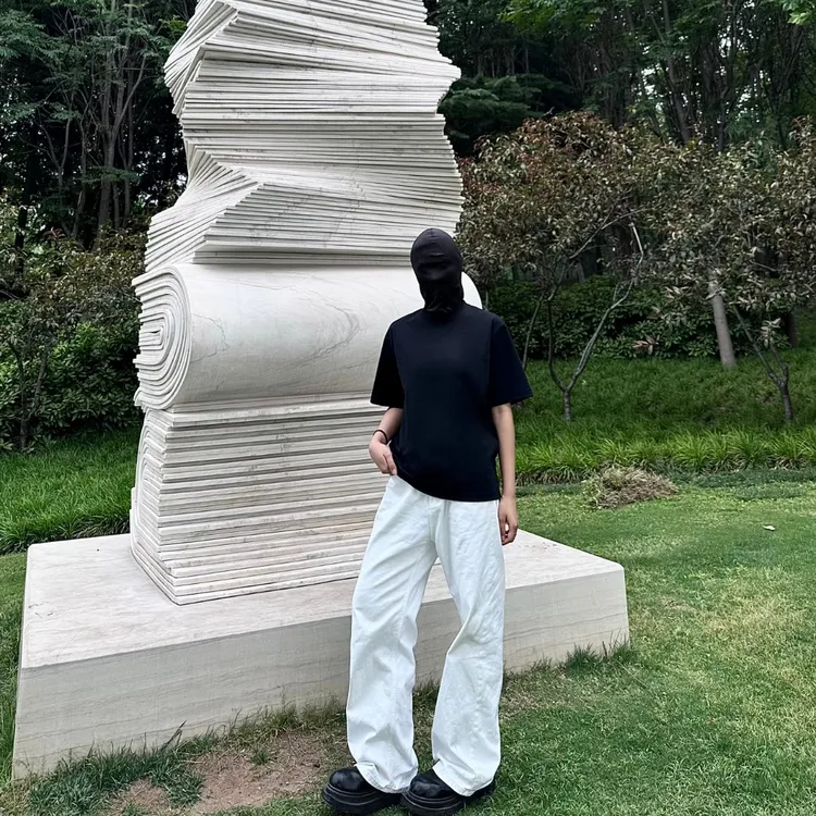 索菲娜凉感防晒短袖纯色透气吸汗速干百搭T恤圆领情侣gtal短袖