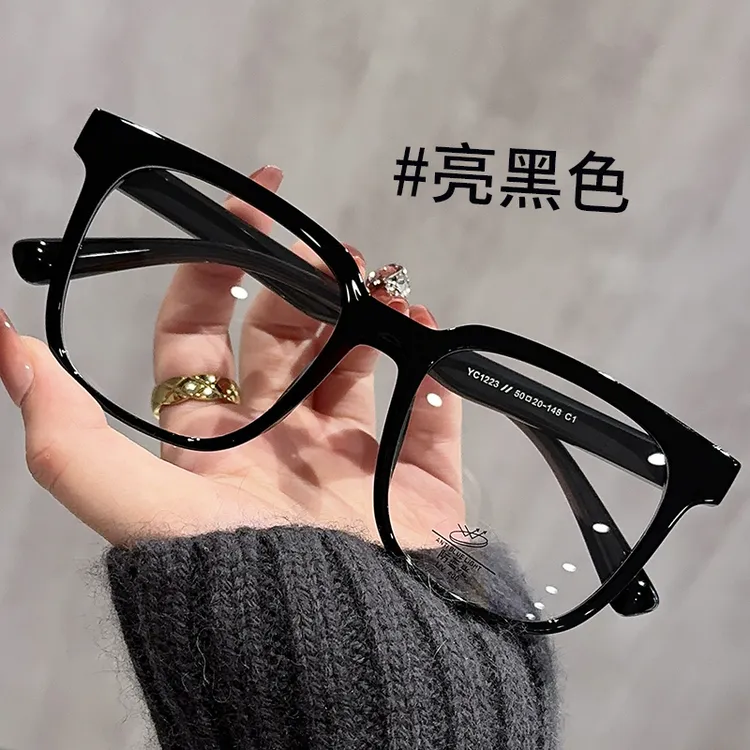 超轻大框黑框眼镜女近视可配有度数方圆脸显瘦素颜神器眼睛框镜架