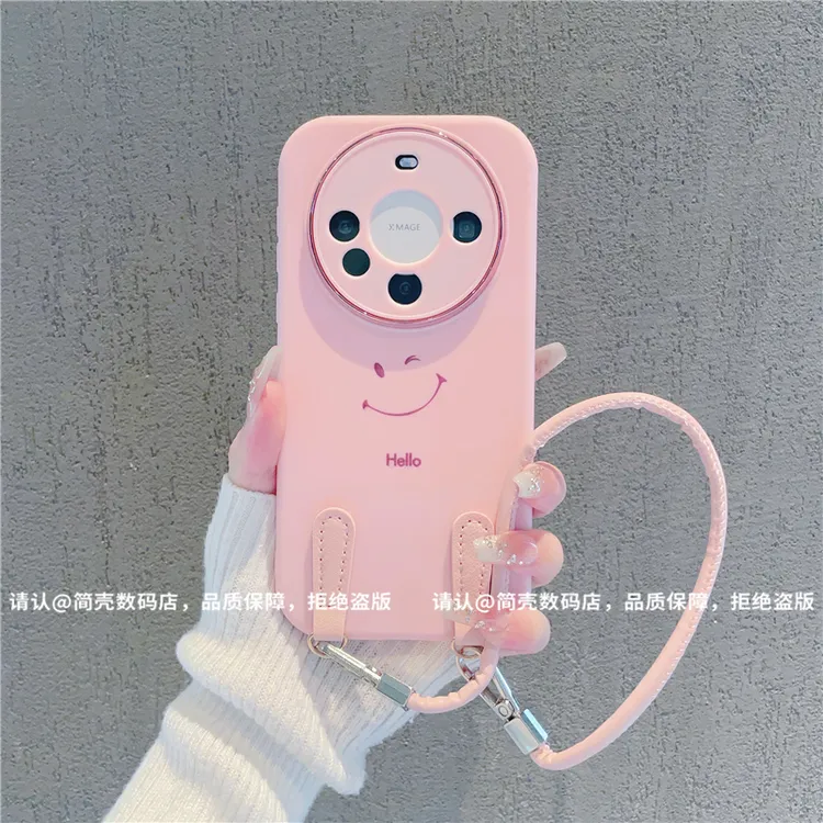 （华为Mate60系列）金属小胖妹适用华为Mate60/60Pro/60Pro+手机壳