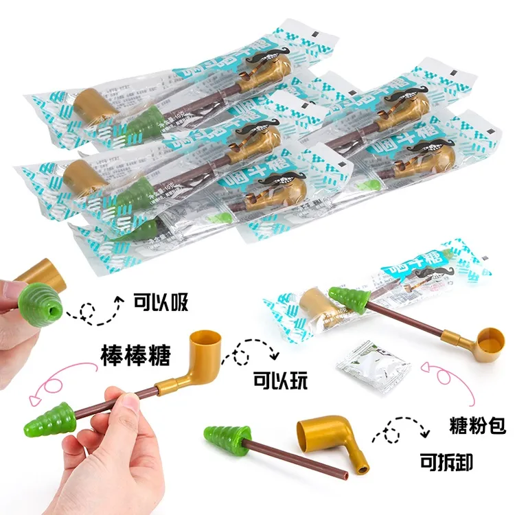 网红新款咽斗糖造型创意果味棒棒糖潮玩创意趣味休闲搞笑小零食