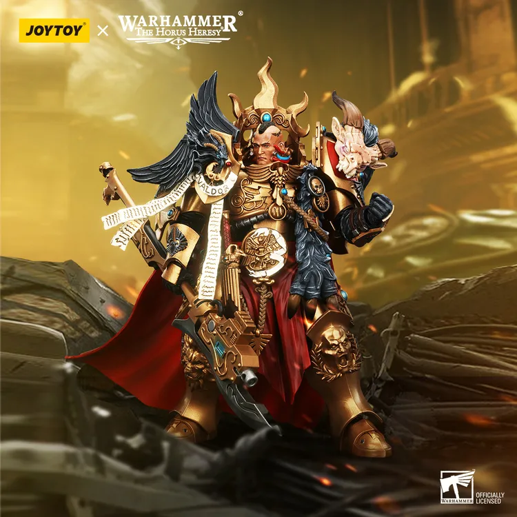 JOYTOY/暗源战锤禁军 元帅康斯坦丁.瓦尔多1：18可动模型玩具人偶