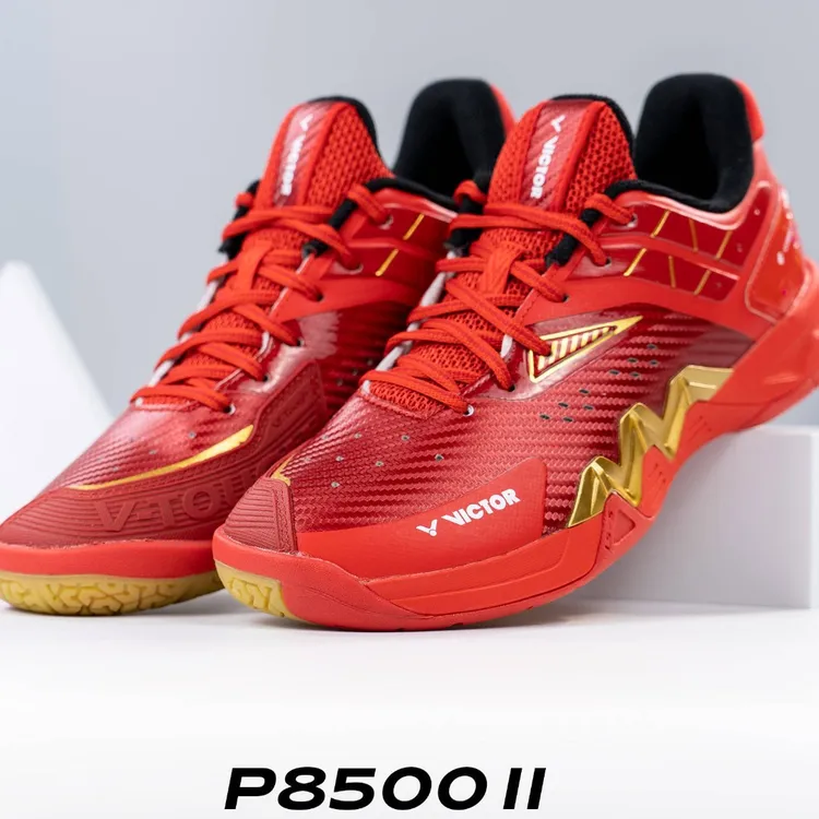 U2.5【黑色到货】8500二代专业羽毛球鞋耐磨比赛鞋男女款【P8500II】