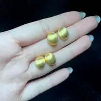 足银耳饰 【云上好物】12 DS81831-足银耳钉-多样性发其一9*11mm