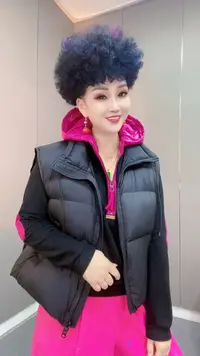 25923时尚休闲百搭安心绒马甲