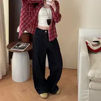 【一四六Yisiliu】重磅·分割设计遮胯显瘦小个子丹宁仿牛仔休闲裤