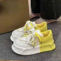 C13小白鞋女秋冬新款多巴胺小众设计感百搭休闲透气舒适面包鞋