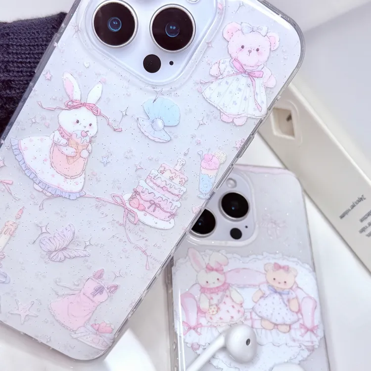 定制系列双层亮面或磨砂款适用苹果系列手机壳