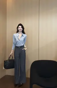 【云深出梦】高级感时尚百搭遮肉显瘦裤子0827款(不含腰带）