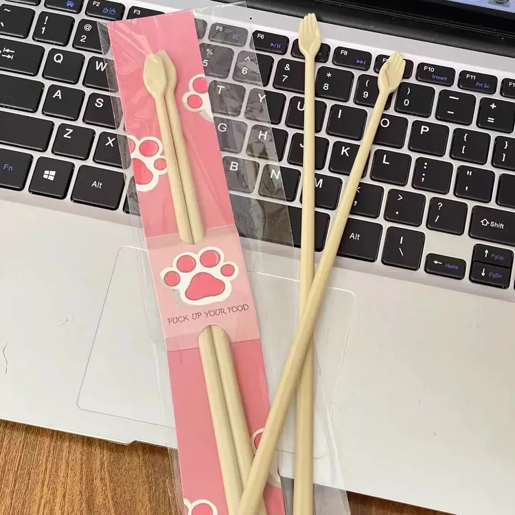 创意神经小手掌筷子搞怪礼物女ins好玩爆款个性便携餐具小众家用