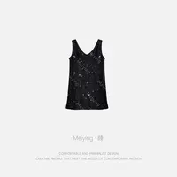 Meiying-"耀夜"优雅气质亮片高级感轻晚礼服连衣裙YA5QL027