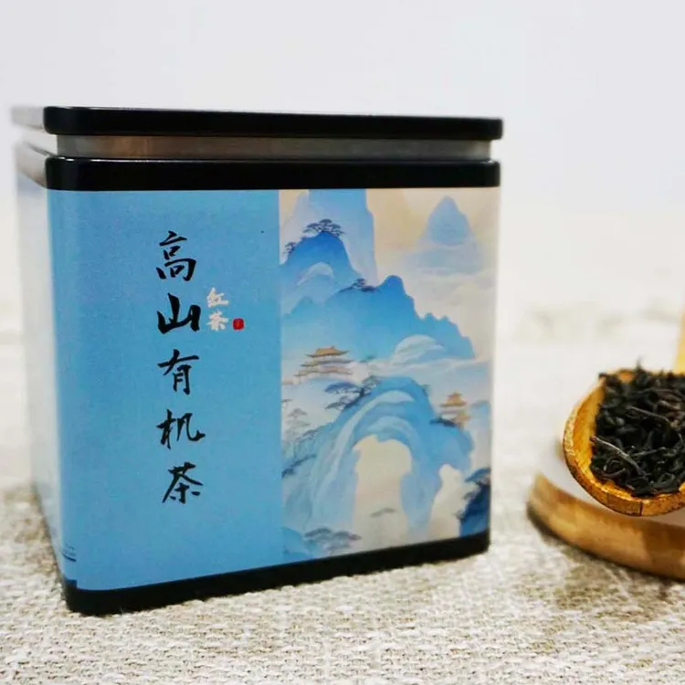 峨眉山茶高山有机茶有机罐装50g小种无英德红茶英红九号
