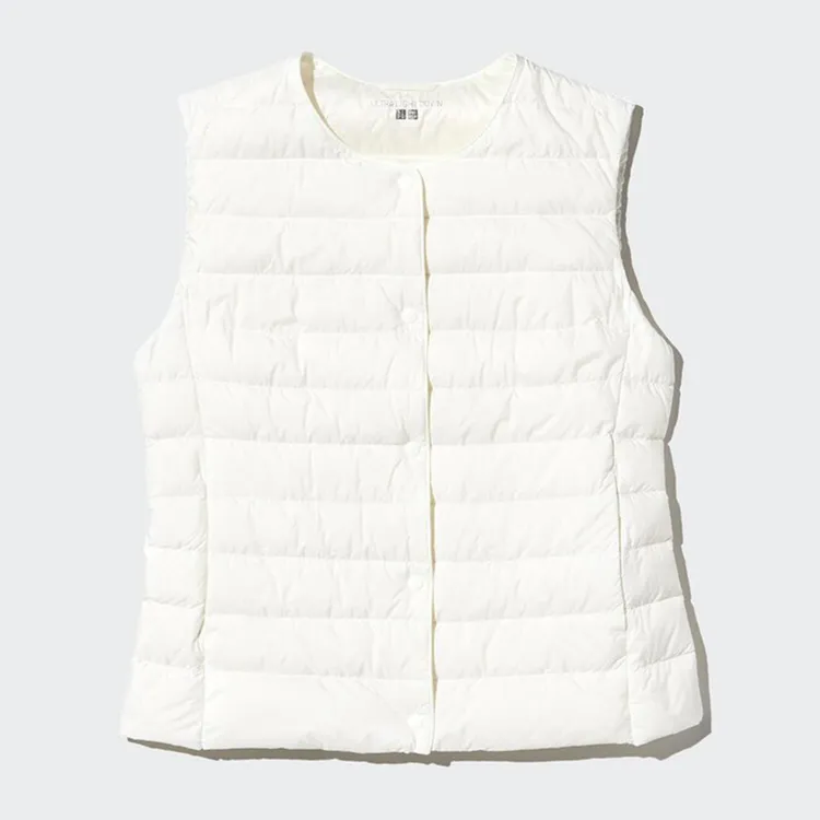 优衣库女装高级轻型羽绒便携式背心/轻暖便携469875